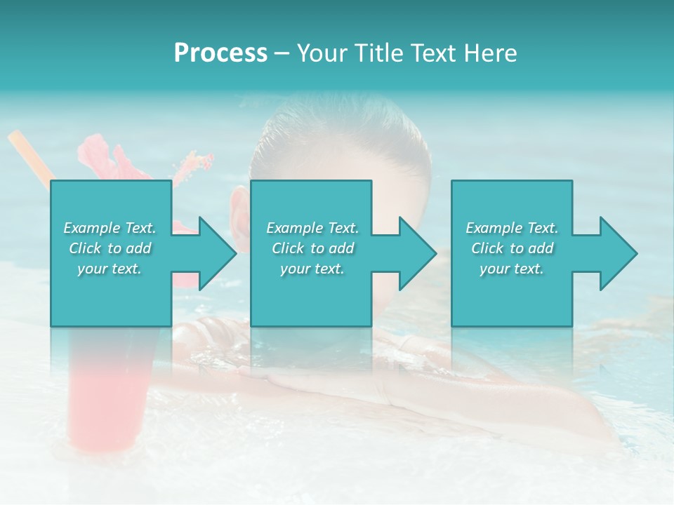 Water Happy Outdoors PowerPoint Template