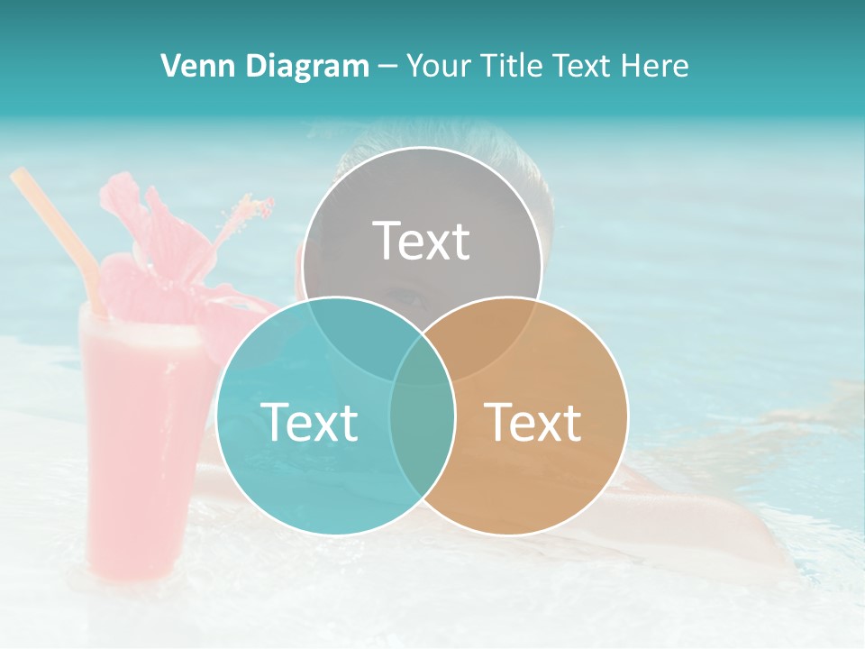 Water Happy Outdoors PowerPoint Template