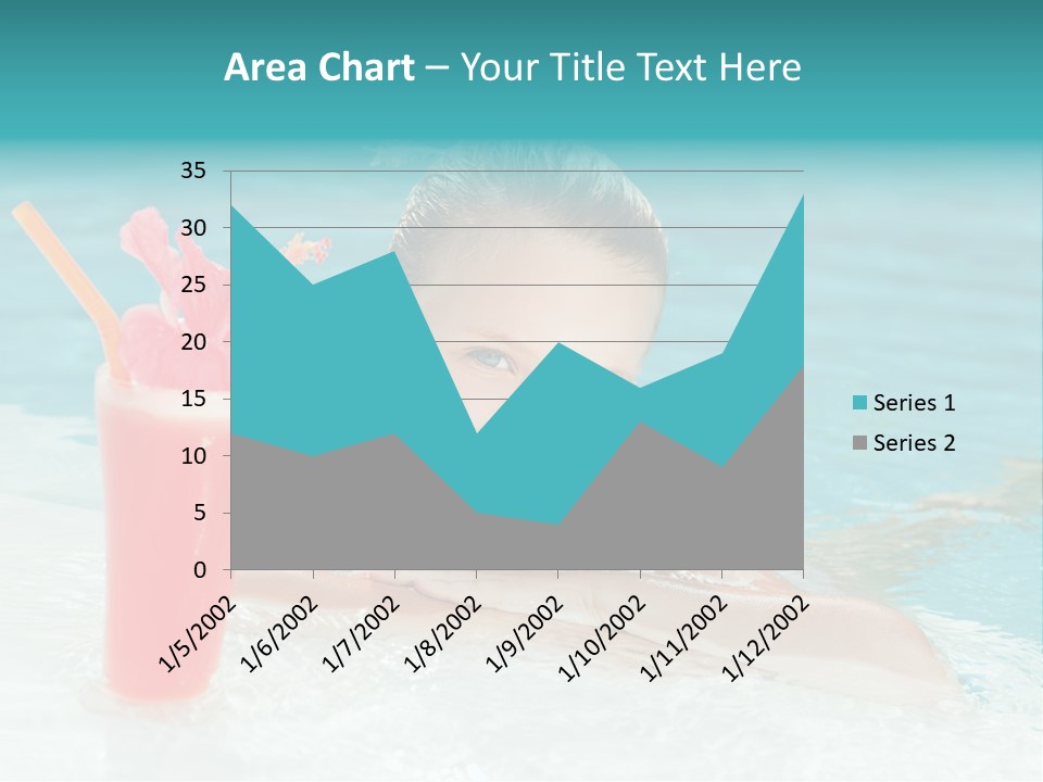 Water Happy Outdoors PowerPoint Template