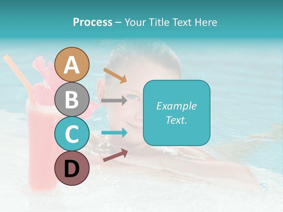 Water Happy Outdoors PowerPoint Template