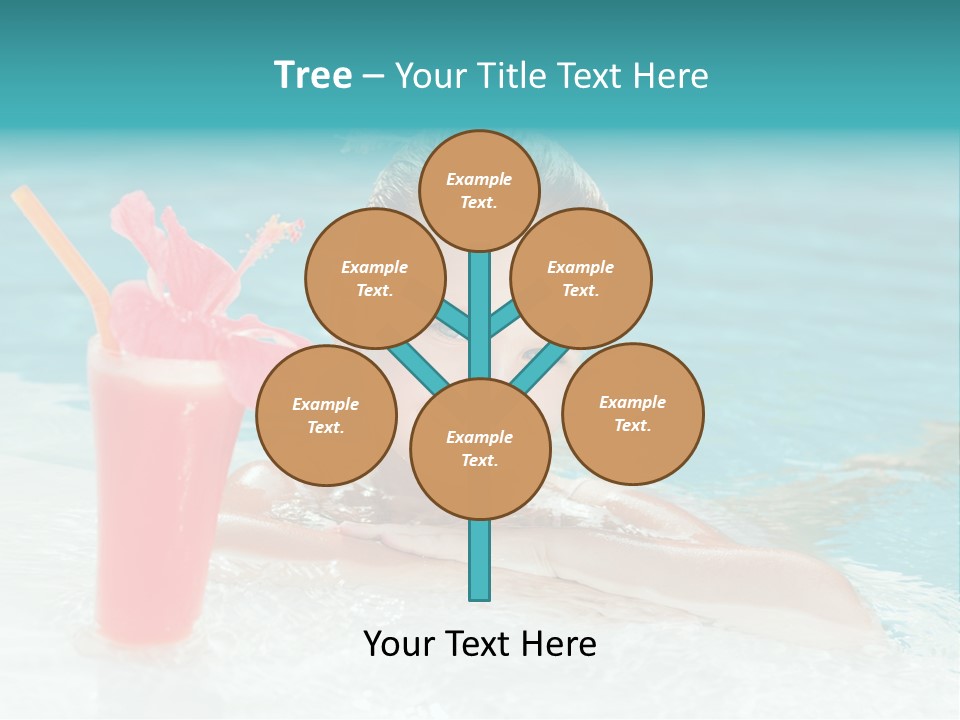 Water Happy Outdoors PowerPoint Template