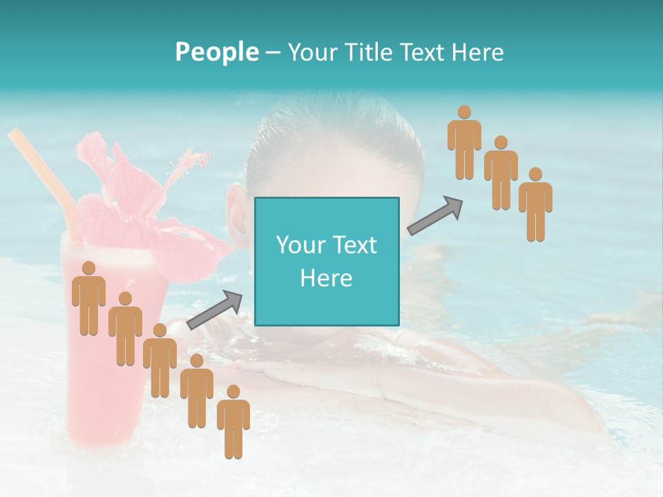 Water Happy Outdoors PowerPoint Template