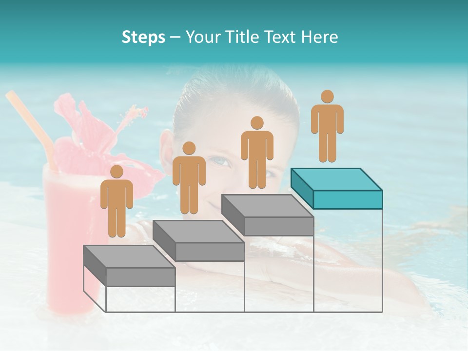 Water Happy Outdoors PowerPoint Template