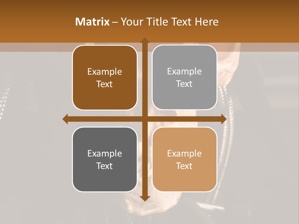 Skeleton Cyborg Death PowerPoint Template