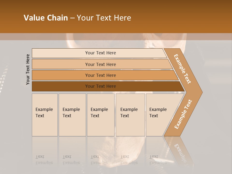 Skeleton Cyborg Death PowerPoint Template