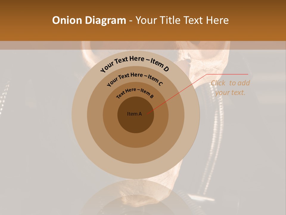 Skeleton Cyborg Death PowerPoint Template