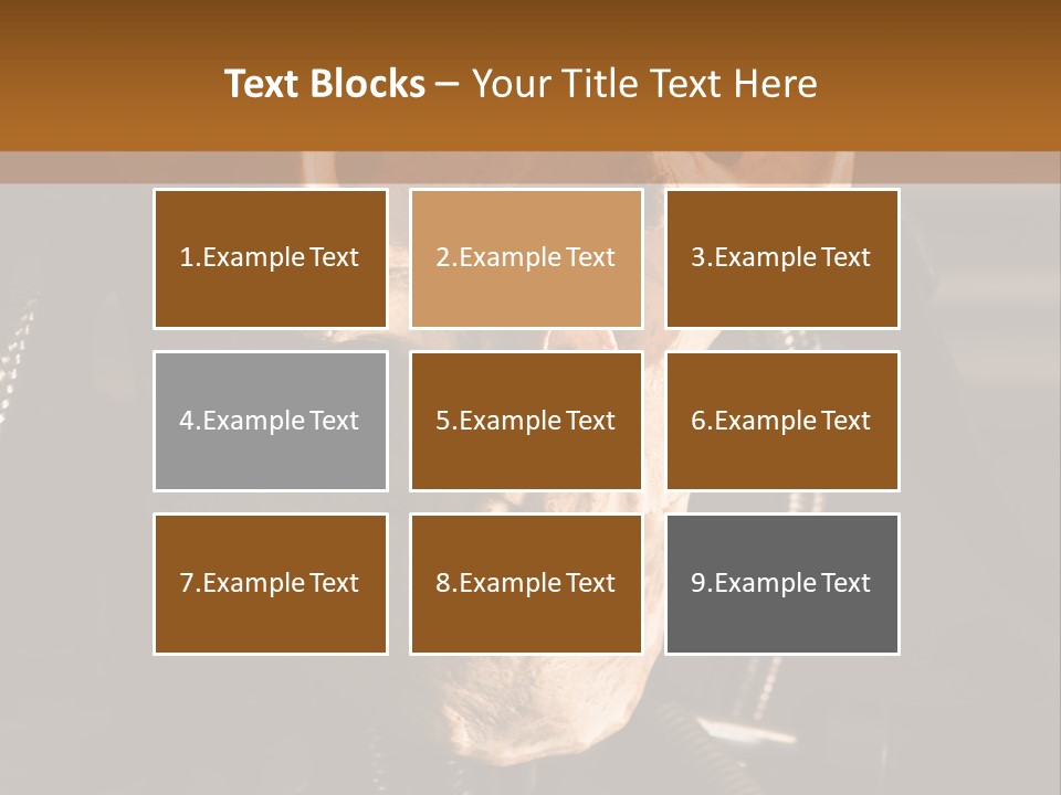Skeleton Cyborg Death PowerPoint Template