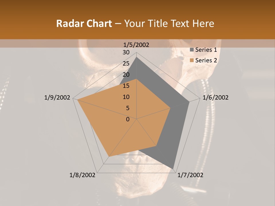 Skeleton Cyborg Death PowerPoint Template