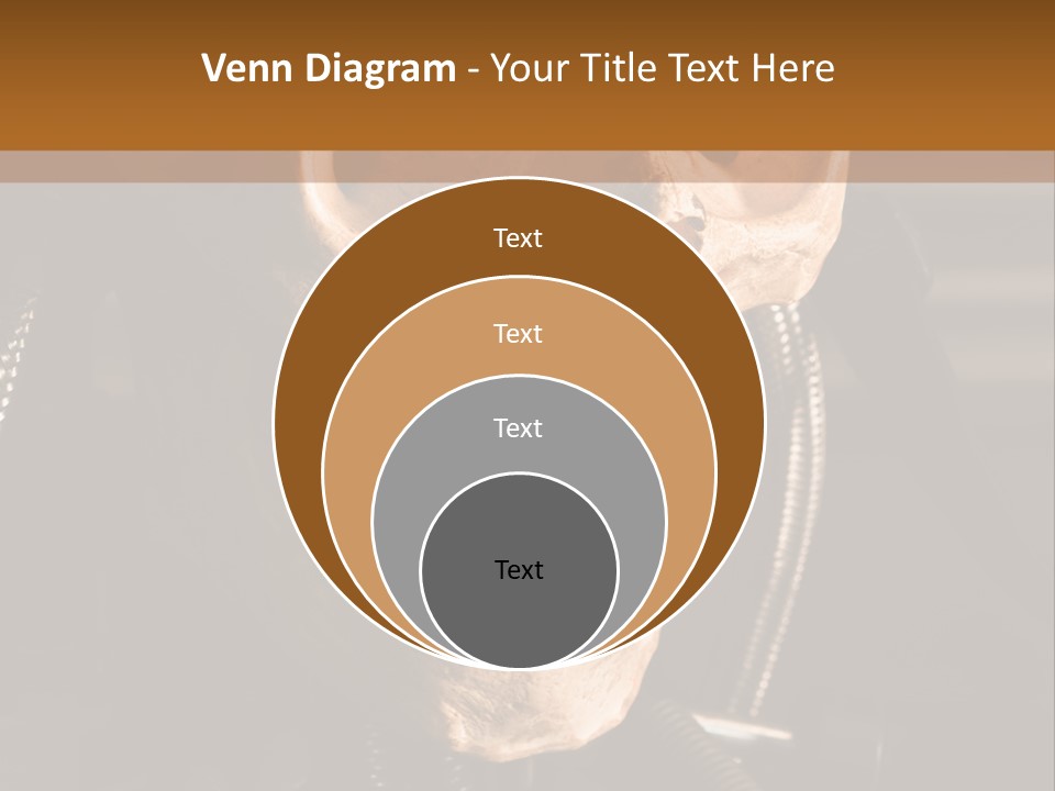 Skeleton Cyborg Death PowerPoint Template