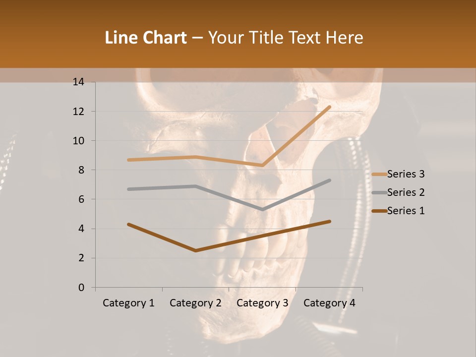 Skeleton Cyborg Death PowerPoint Template