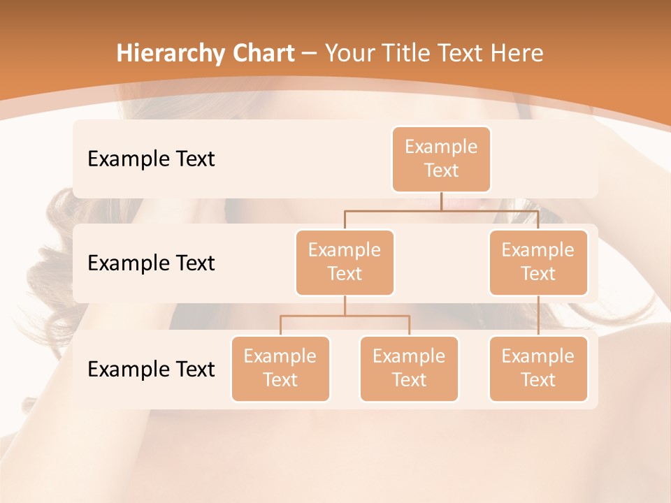 Face Gorgeous Closeup PowerPoint Template