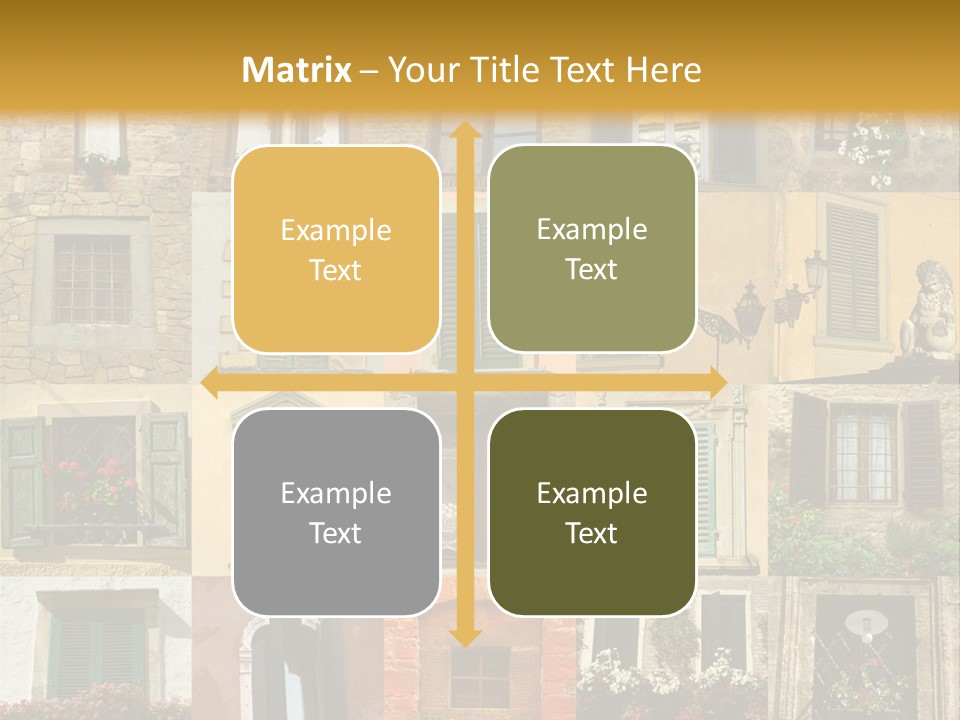 Antique Pile Mix PowerPoint Template