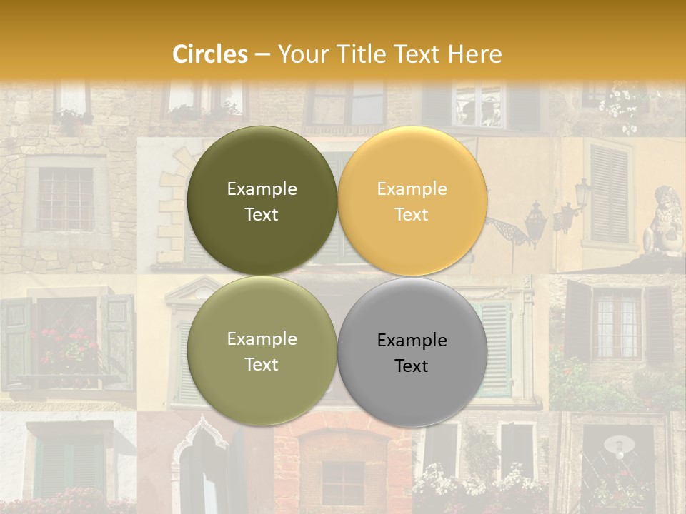 Antique Pile Mix PowerPoint Template