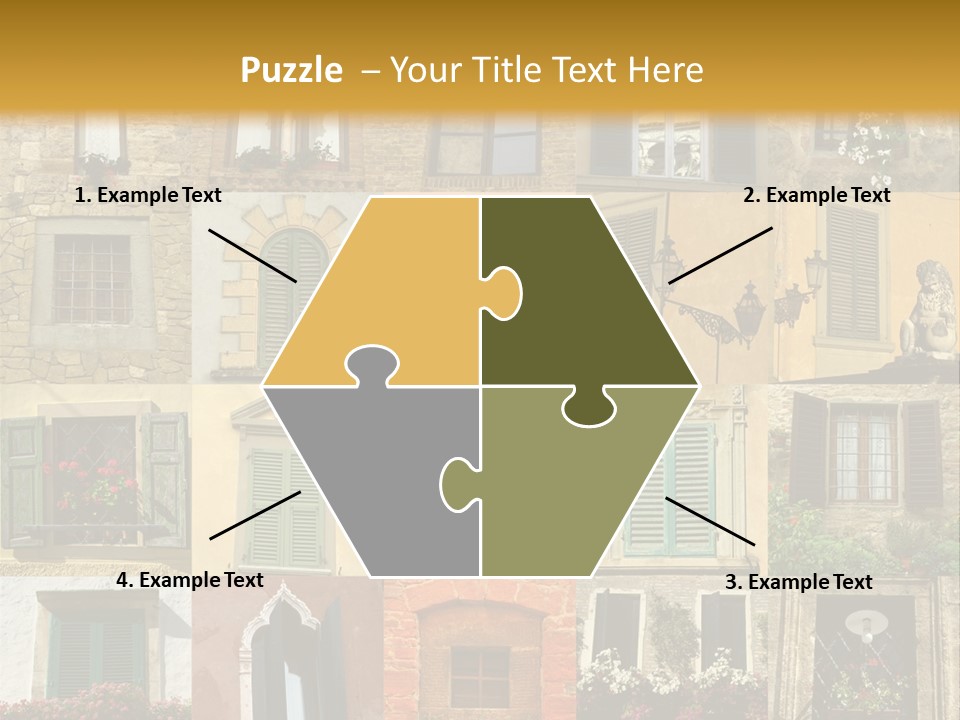 Antique Pile Mix PowerPoint Template