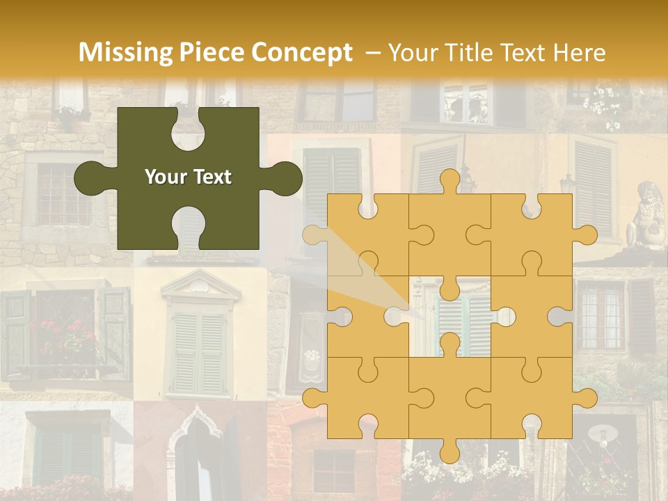 Antique Pile Mix PowerPoint Template