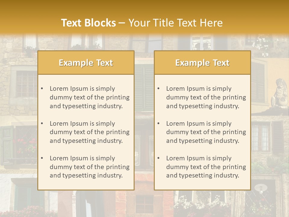 Antique Pile Mix PowerPoint Template