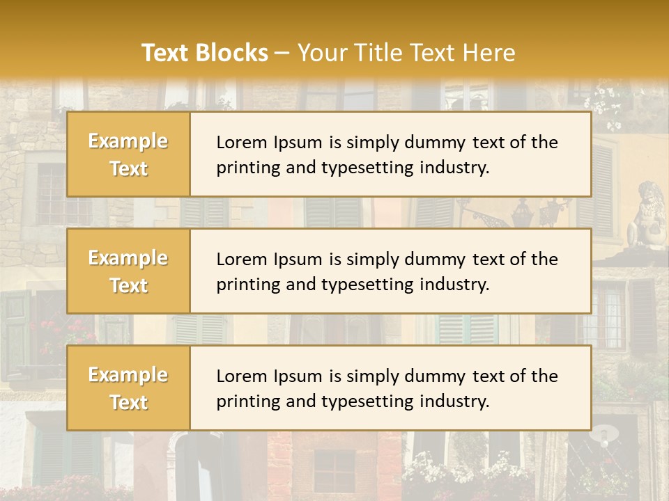 Antique Pile Mix PowerPoint Template