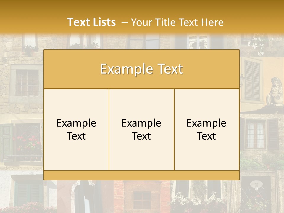 Antique Pile Mix PowerPoint Template