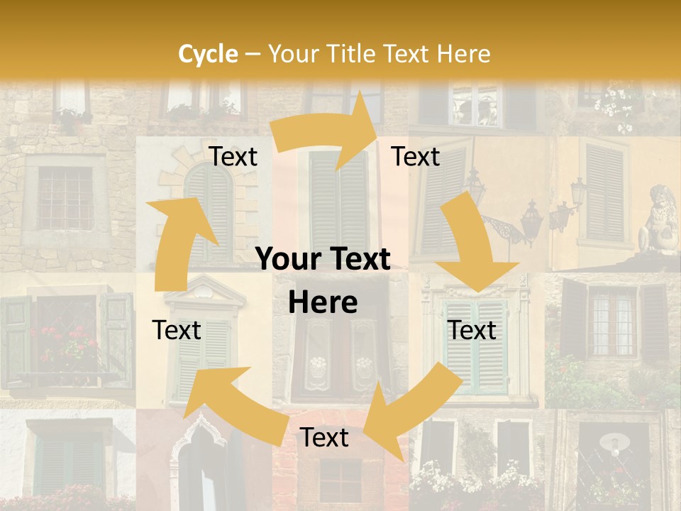 Antique Pile Mix PowerPoint Template