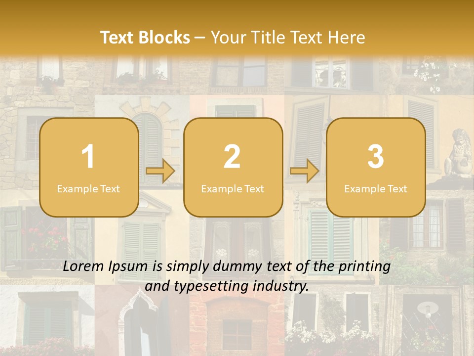 Antique Pile Mix PowerPoint Template