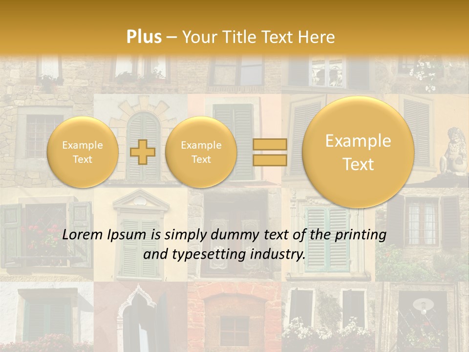 Antique Pile Mix PowerPoint Template