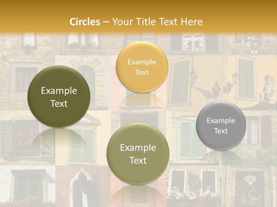 Antique Pile Mix PowerPoint Template