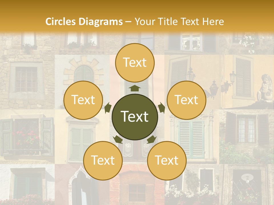 Antique Pile Mix PowerPoint Template