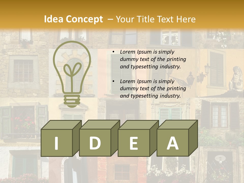 Antique Pile Mix PowerPoint Template