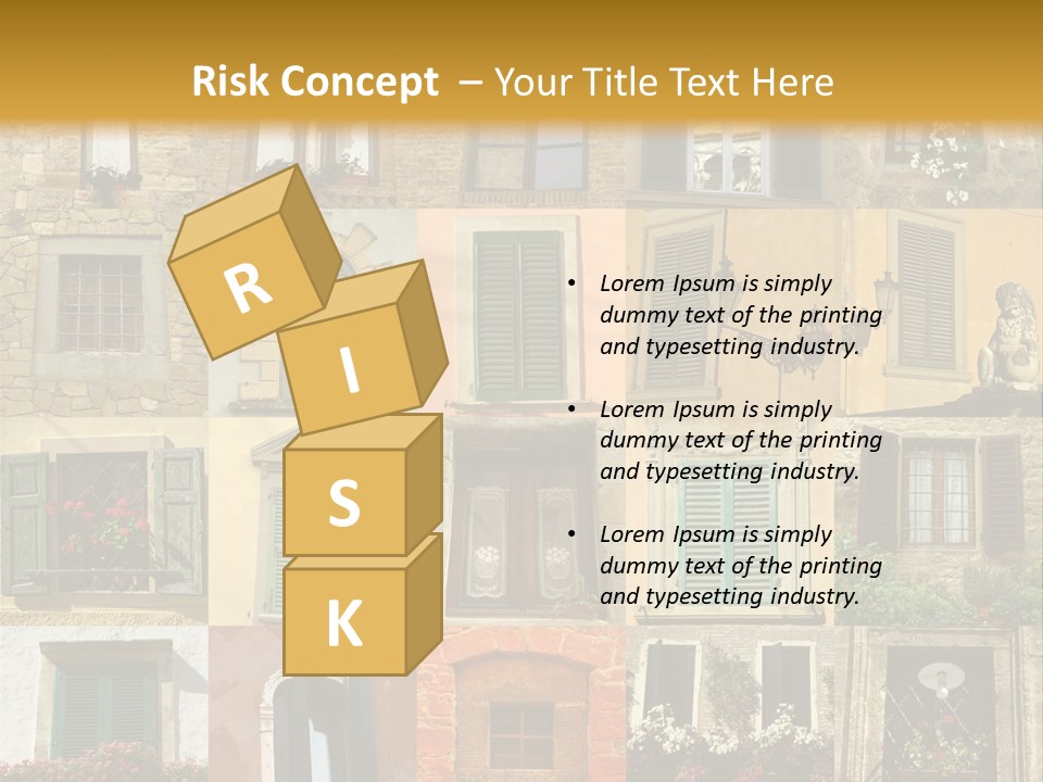 Antique Pile Mix PowerPoint Template