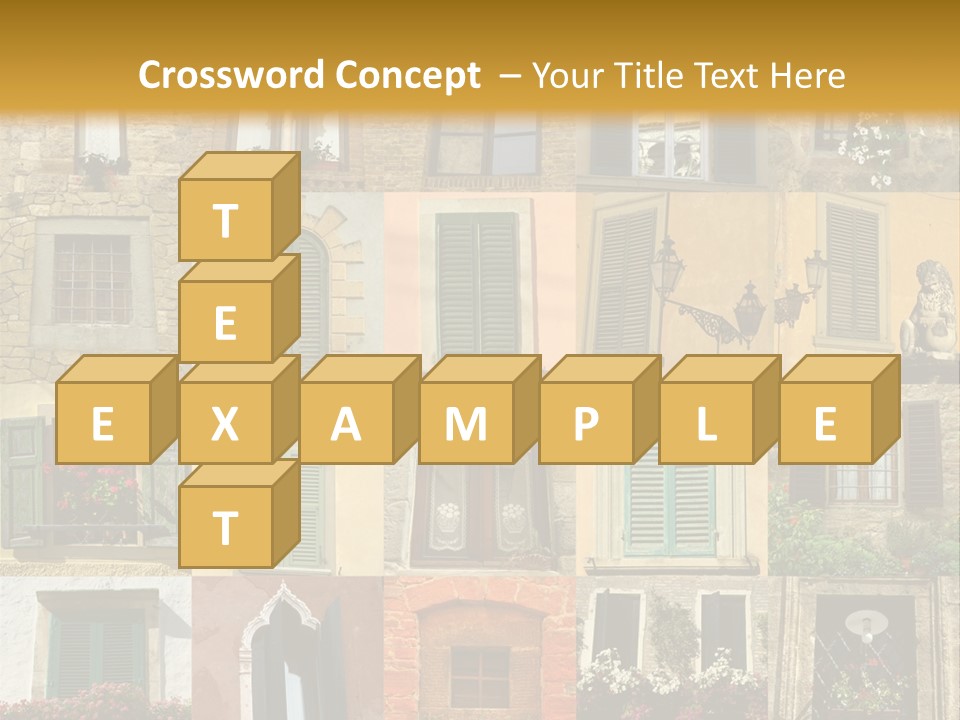 Antique Pile Mix PowerPoint Template