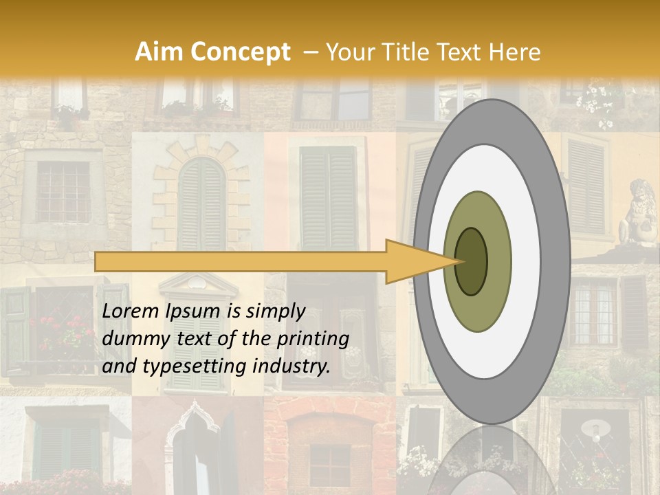 Antique Pile Mix PowerPoint Template