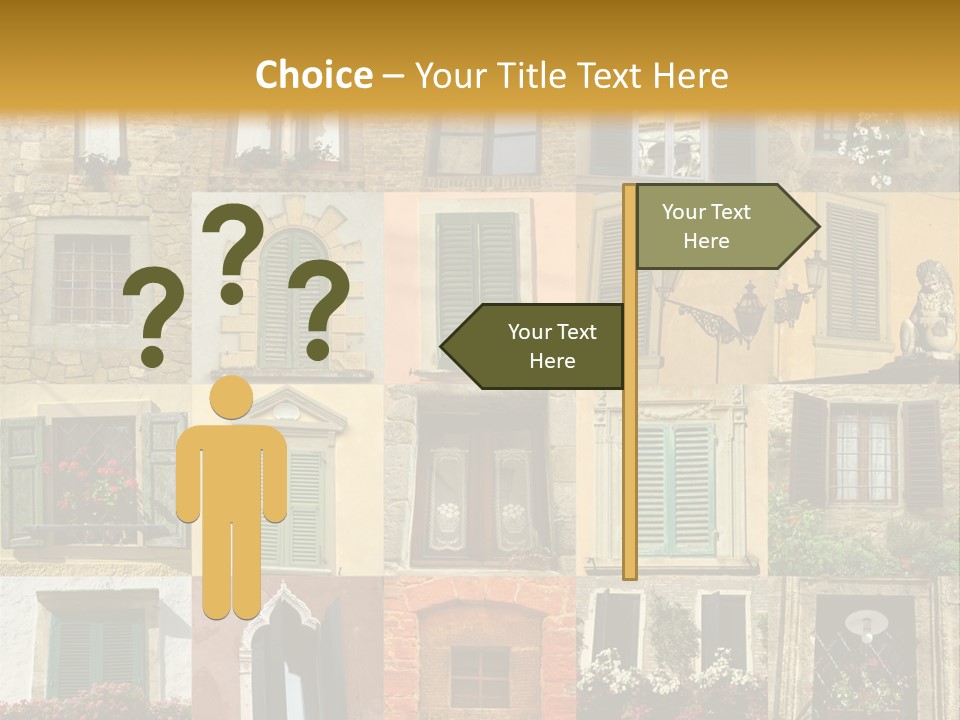 Antique Pile Mix PowerPoint Template