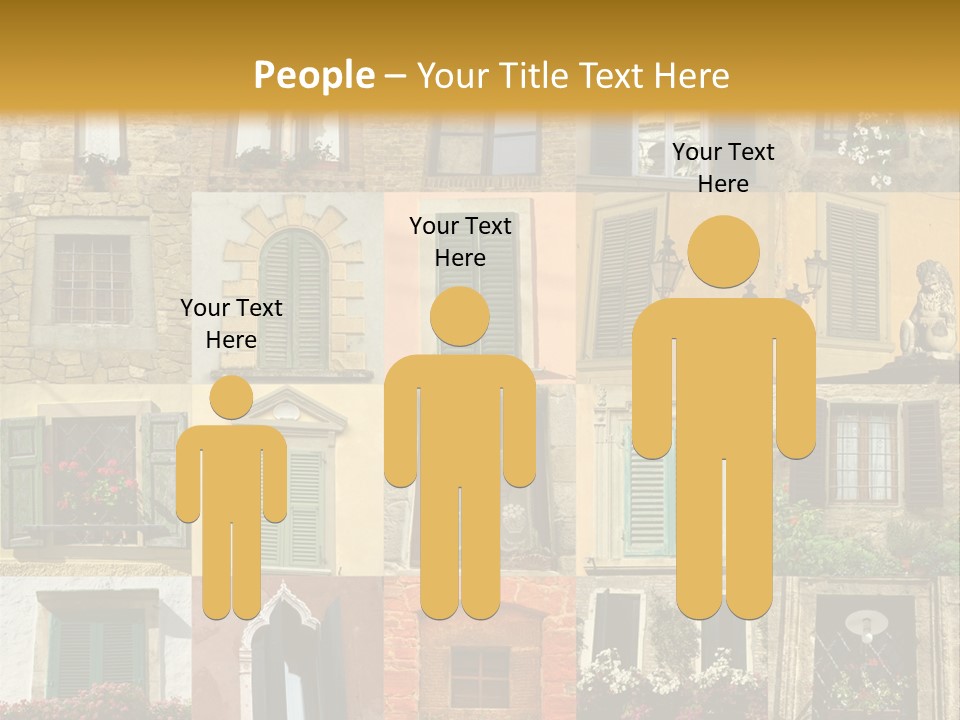 Antique Pile Mix PowerPoint Template