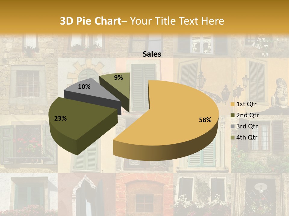 Antique Pile Mix PowerPoint Template