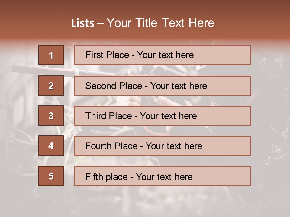 Sport Cover Battlefield PowerPoint Template