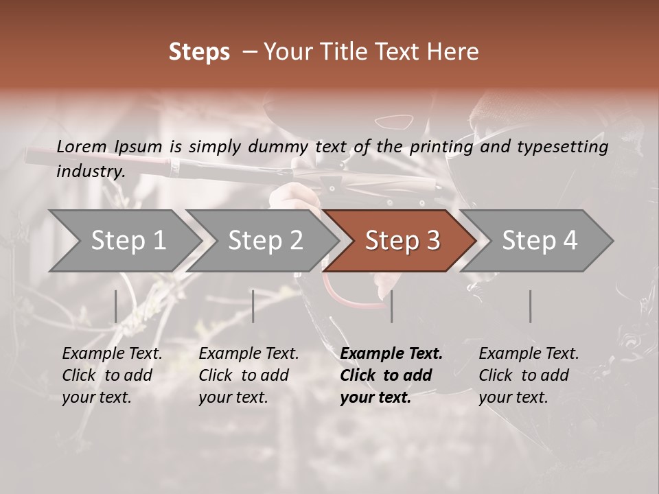 Sport Cover Battlefield PowerPoint Template