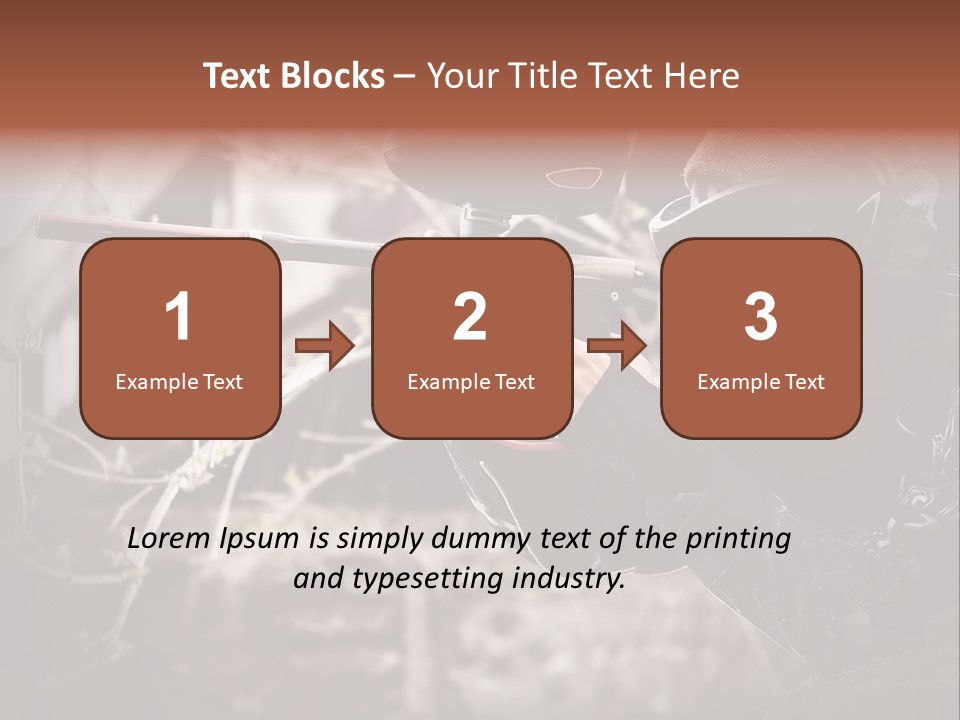 Sport Cover Battlefield PowerPoint Template