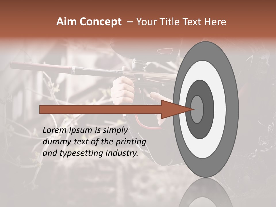 Sport Cover Battlefield PowerPoint Template