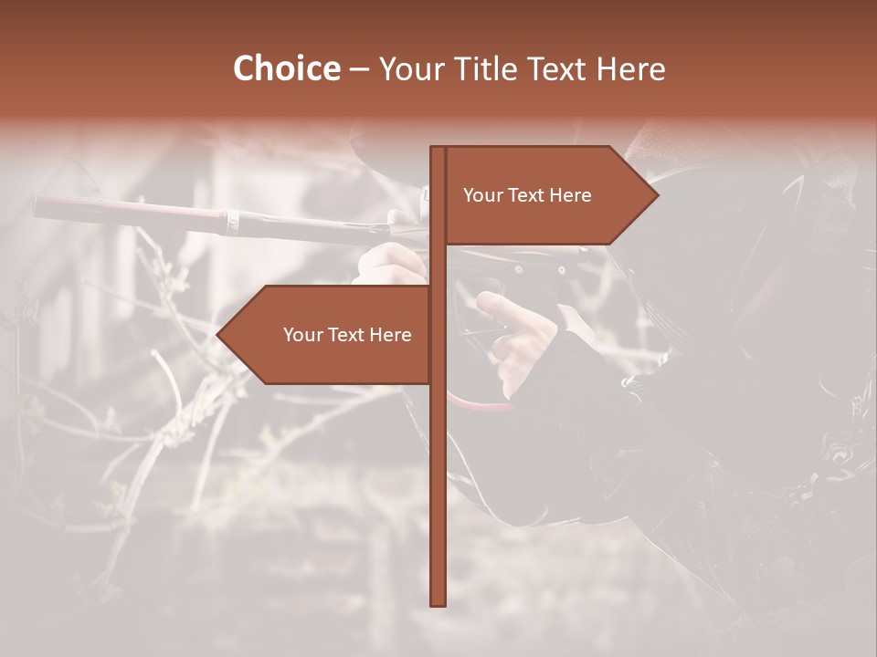 Sport Cover Battlefield PowerPoint Template