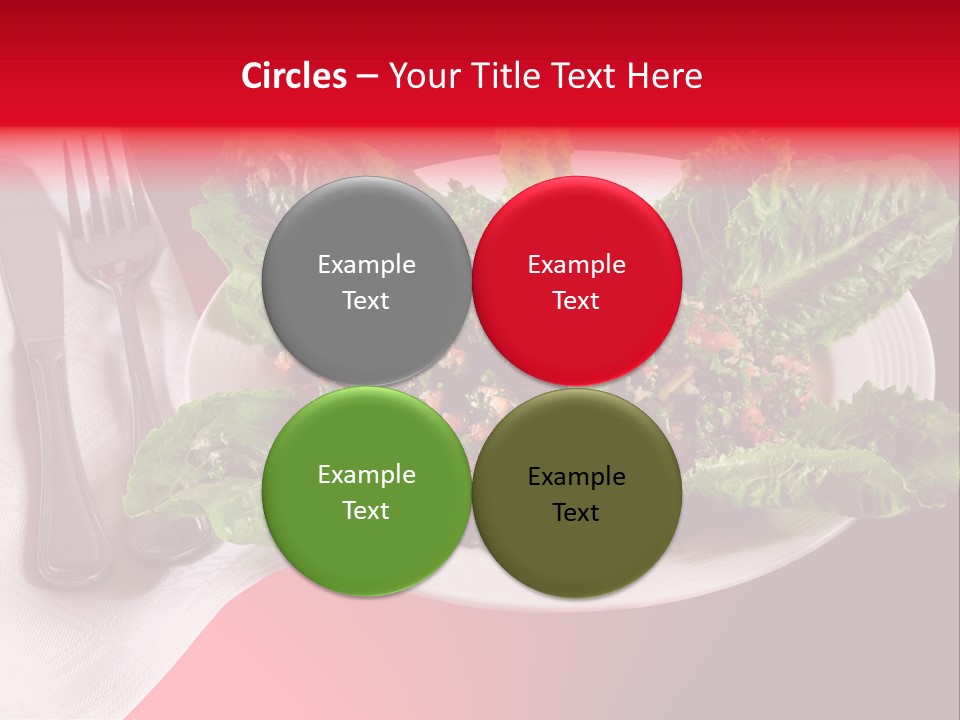 Mediteranean Knife Middle Eastern PowerPoint Template