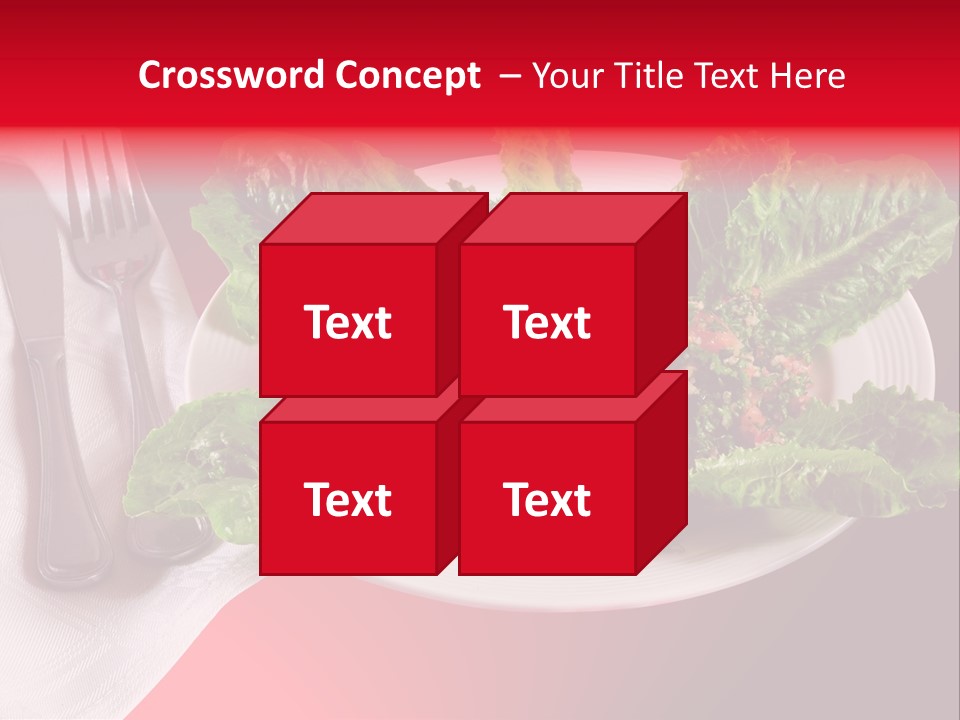 Mediteranean Knife Middle Eastern PowerPoint Template