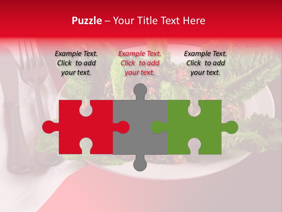 Mediteranean Knife Middle Eastern PowerPoint Template