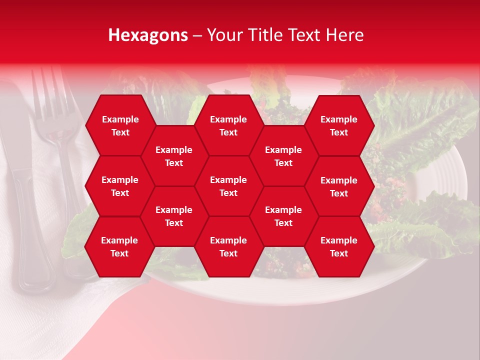 Mediteranean Knife Middle Eastern PowerPoint Template