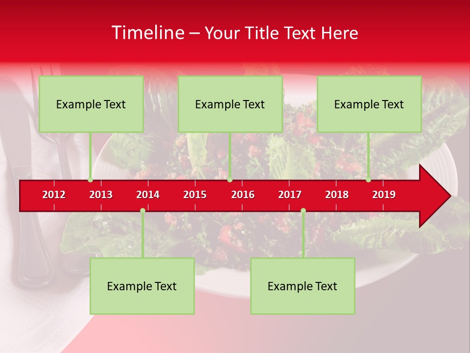 Mediteranean Knife Middle Eastern PowerPoint Template