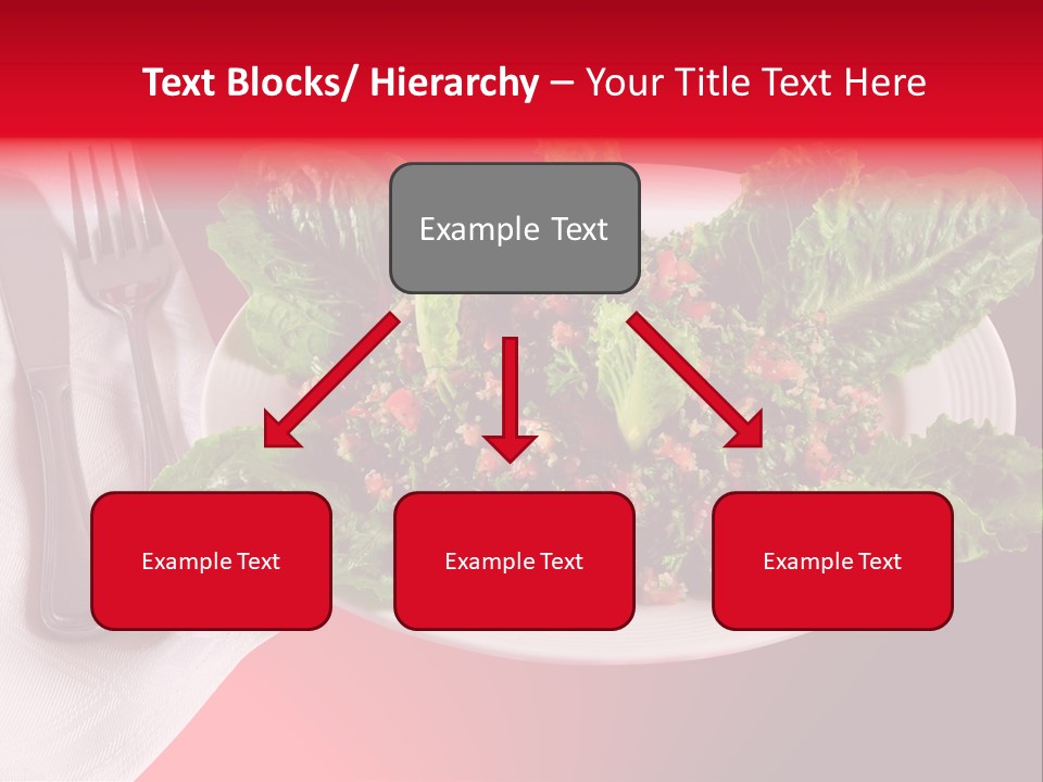 Mediteranean Knife Middle Eastern PowerPoint Template