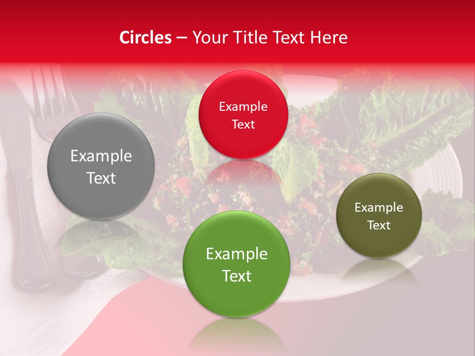 Mediteranean Knife Middle Eastern PowerPoint Template