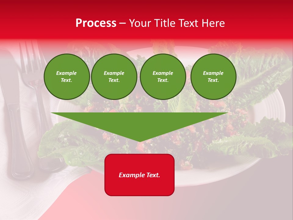 Mediteranean Knife Middle Eastern PowerPoint Template