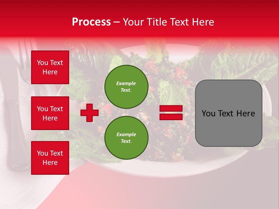 Mediteranean Knife Middle Eastern PowerPoint Template