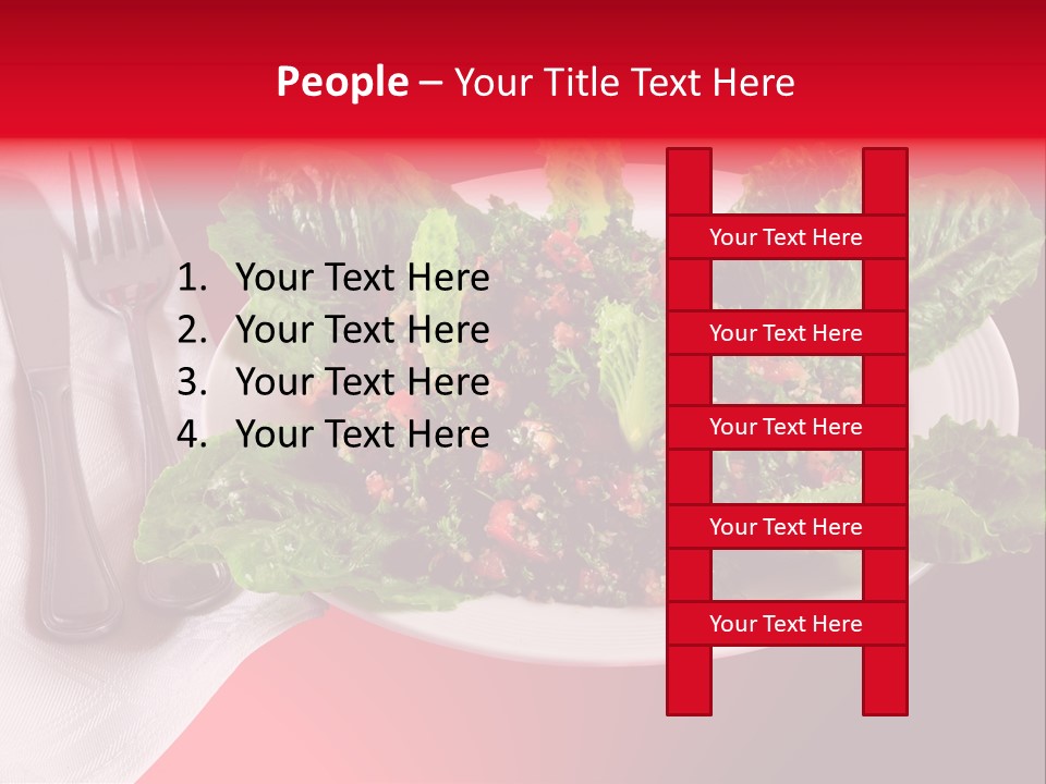 Mediteranean Knife Middle Eastern PowerPoint Template