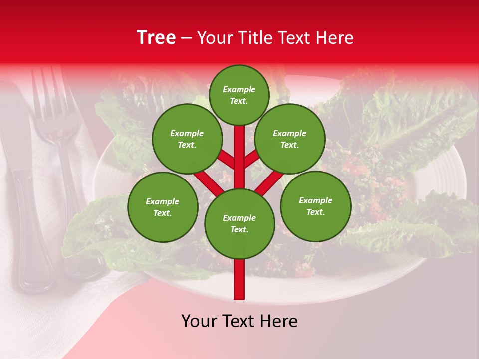 Mediteranean Knife Middle Eastern PowerPoint Template